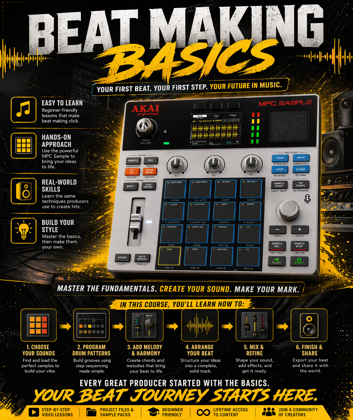 Home beat making basic